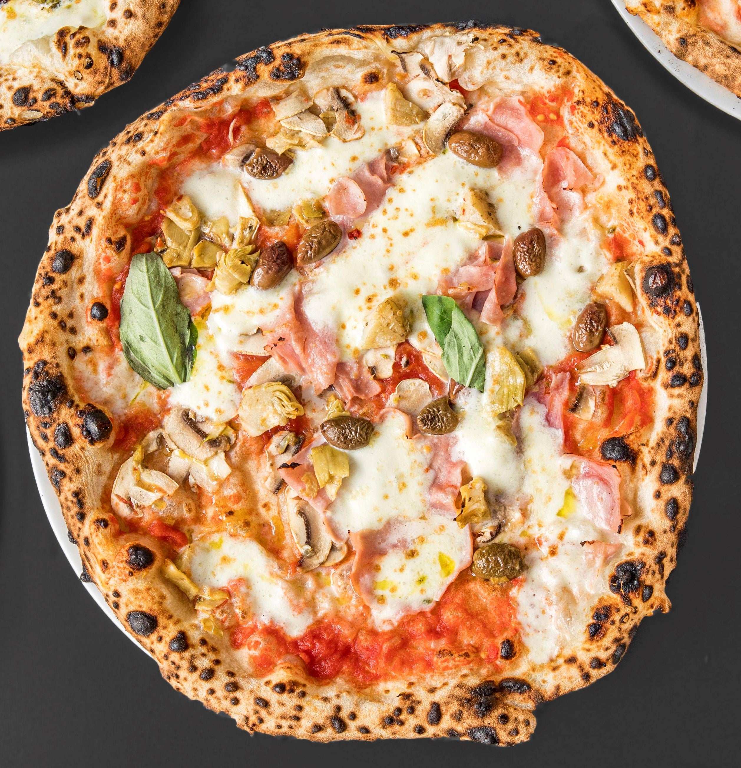 Capricciosa, pizza napolitaine Fratelli Castellano
