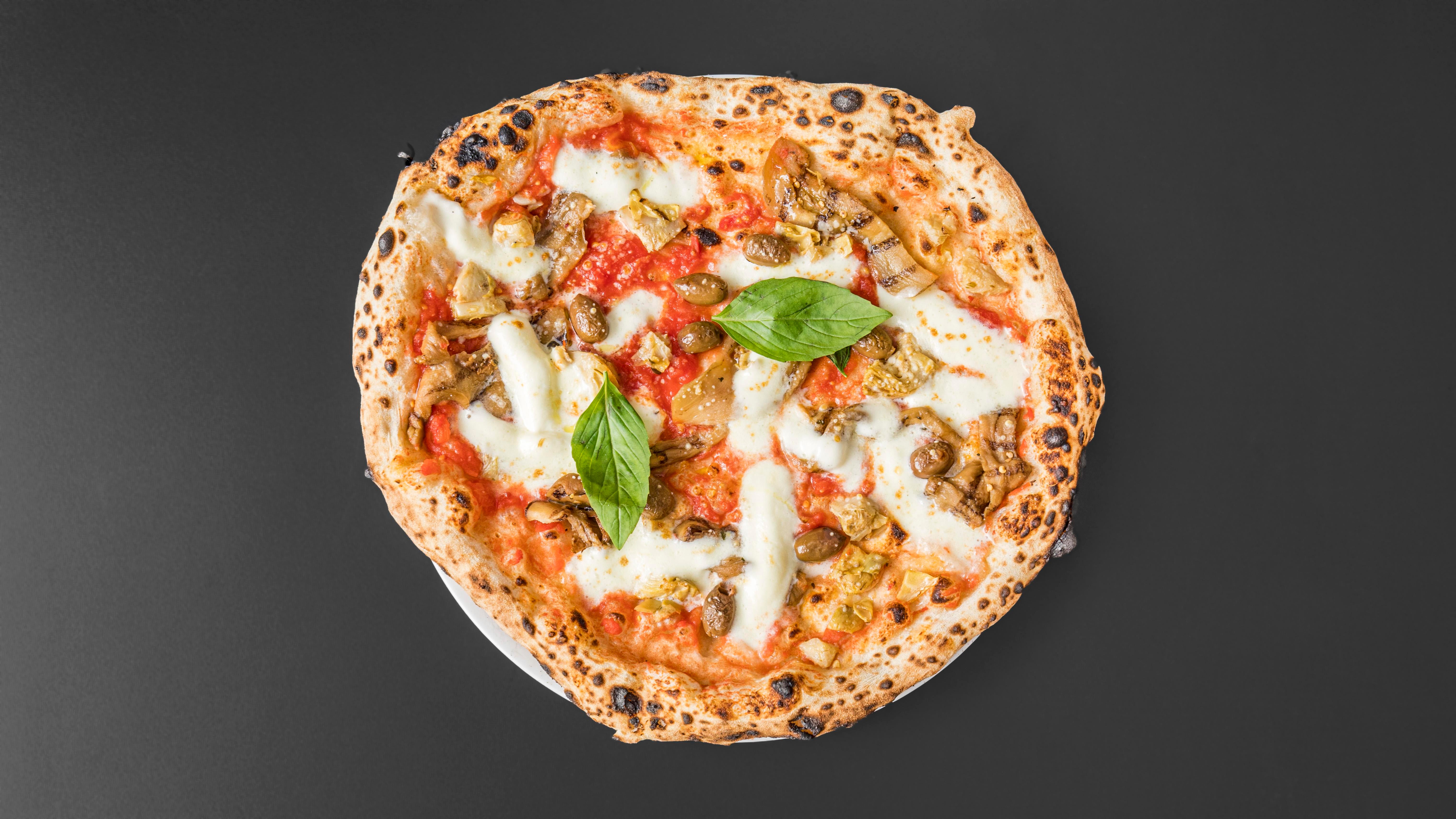 Vegetariana, pizza napolitaine Fratelli Castellano